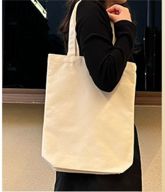Classic Canvas Tote Bag with Multi-Size