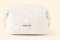 Waterproof Nylon Quilted Makeup and Cosmetic Bag