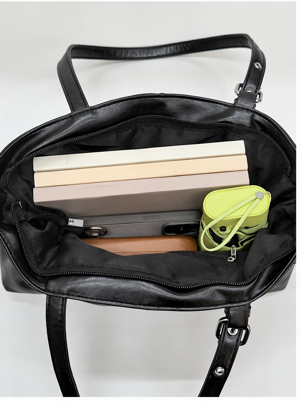 Vintage PU Leather Shoulder Bag with Elegant Belted Accents