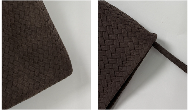 Minimalist Retro Woven Texture Shoulder Bag