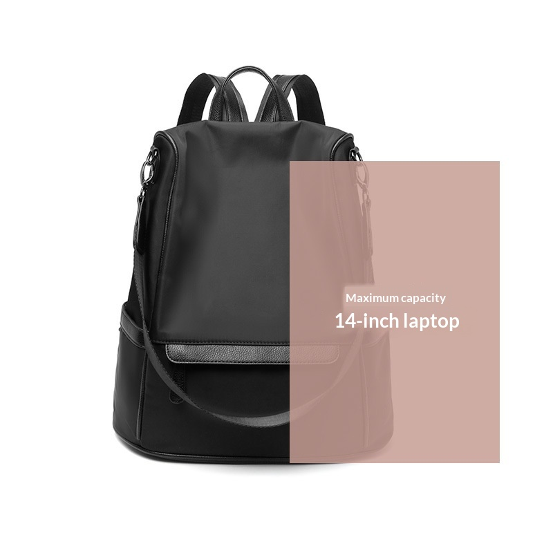 Anti-Theft Waterproof Convertible Nylon Travel Backpack Purse